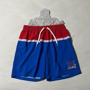 Chubbies Mens Large Trunks USA‎ Red White Blue Swim Shorts